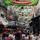 People crowd the popular market Saara in downtown Rio de Janeiro, Dec. 27, 2011.
VANDERLEI ALMEIDA/AFP/Getty Images